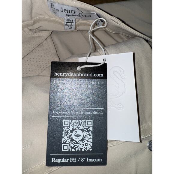 Henry Dean Sport Performance Flex Shorts - size 38x8 - OA - Picture 7 of 7